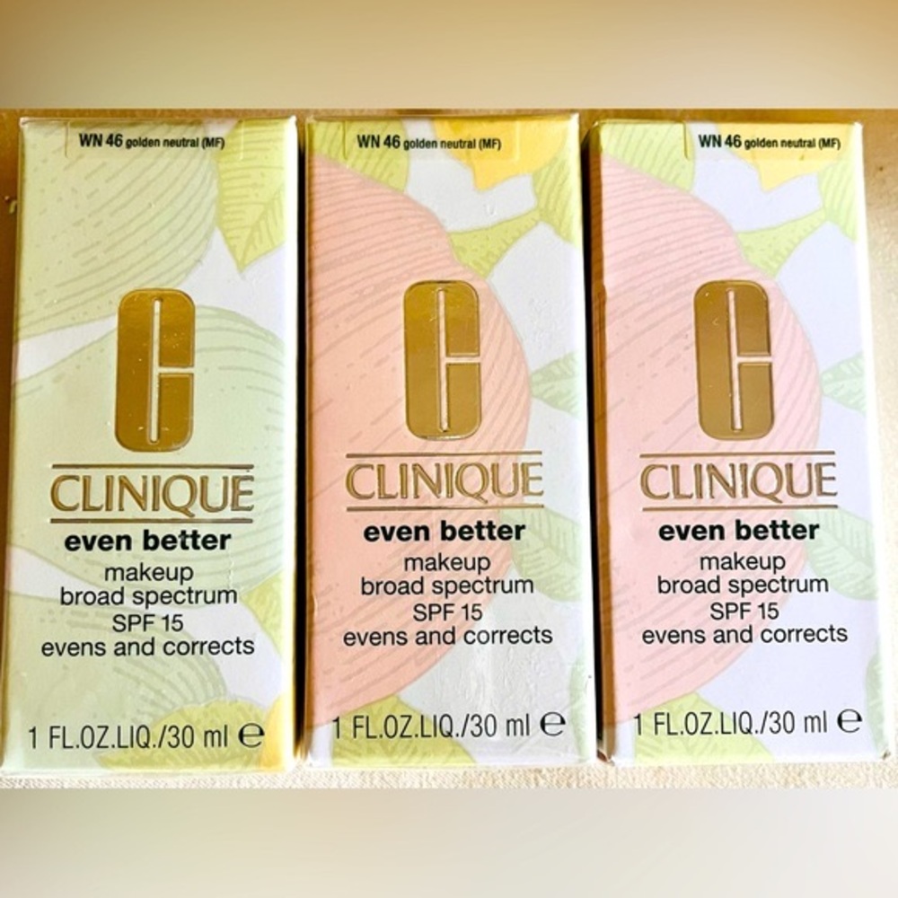 Clinique even better broad spectrum makeup WN 46 Golden Neutral